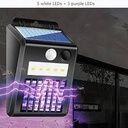 انارة مع طارد بعوظ طاقة شمسية 