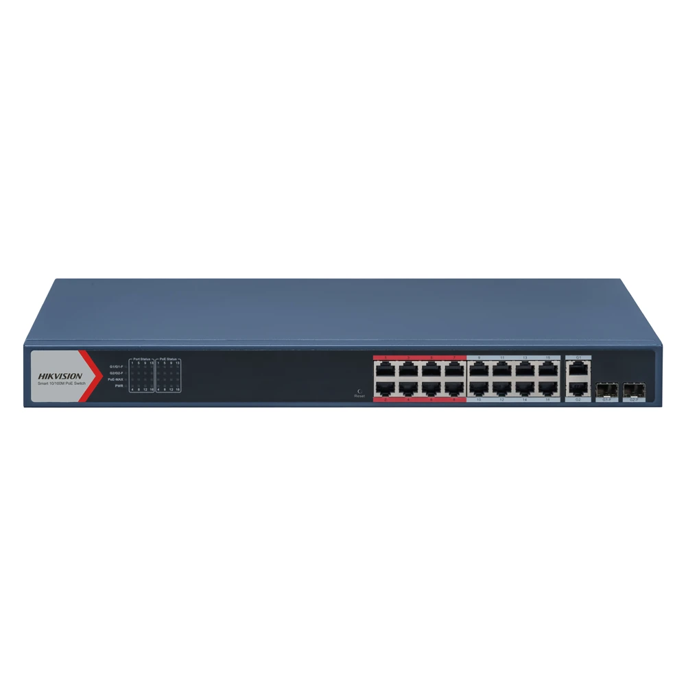 جهاز توزيع الانترنت سويتش انترنت 16منفذ  (SWITC POE 10/100) 